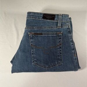 Harley-Davidson Rider‎ Jeans Petite 10 Stretch Bootcut Denim Mexico